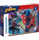 Clementoni- Spiderman Spider-Man Supercolor Puzzle, 24 Pezzi, 24497